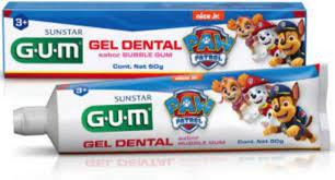 Creme Dental Infantil Gum Patrulha Canina Tutti-Frutti 50g