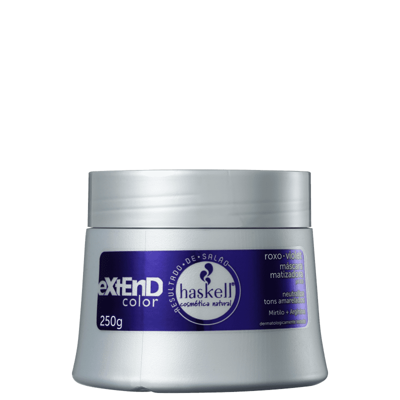 Haskell Extend Color Roxo - Máscara capilar Matizadora 250g