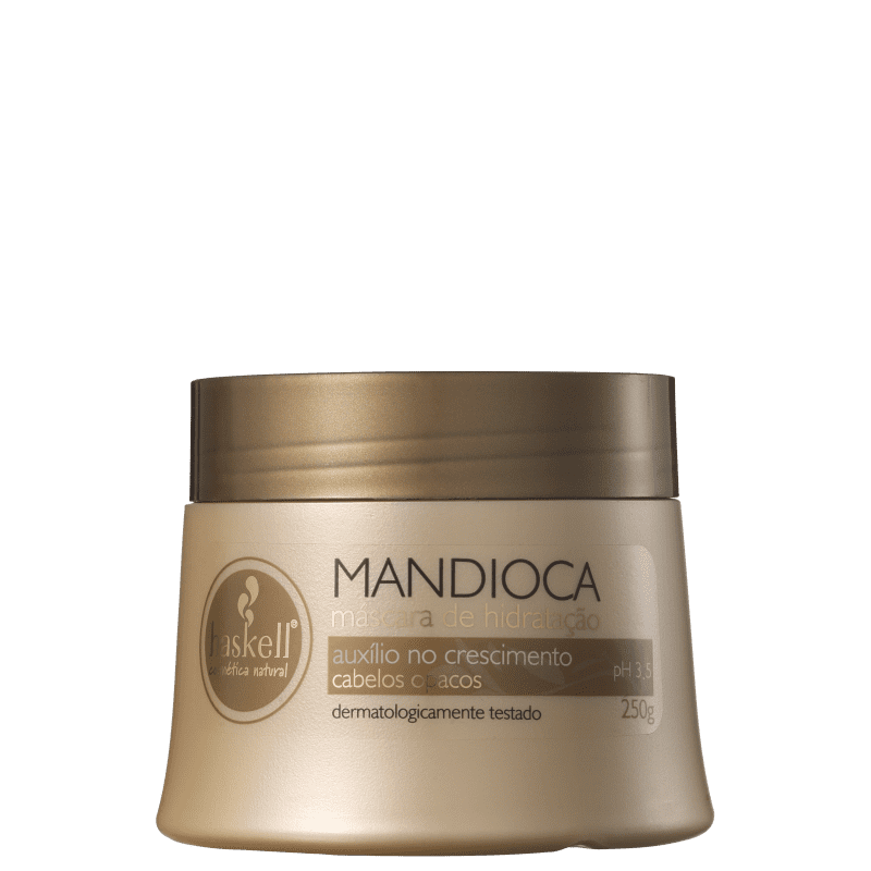 Haskell Mandioca - Máscara capilar de Hidratação 250g