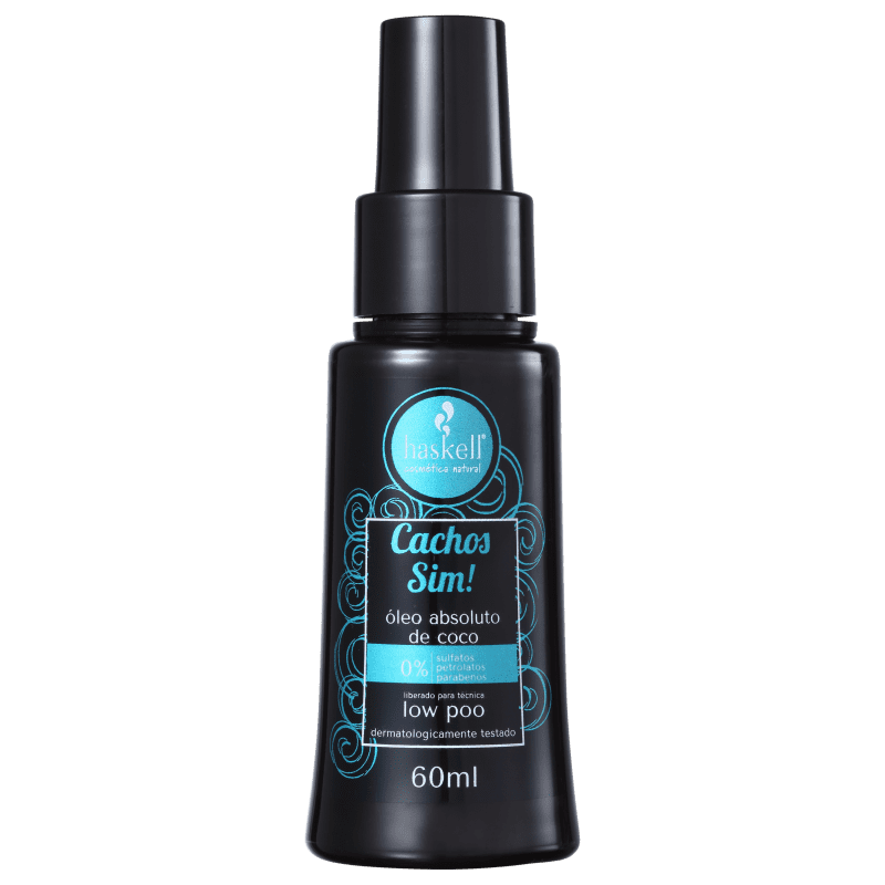 Haskell Cachos Sim ! Absoluto de Coco - Óleo Capilar 60ml