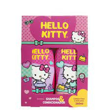 Shampoo e Condicionador Hello Kitty