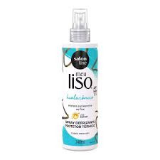 Spray Defrizante Salon Line Meu Liso Hialurônico. 240Ml