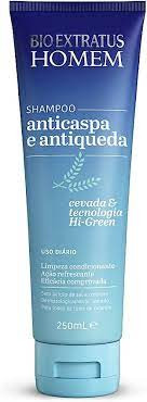 Shampoo Anticaspa Bio extratus Homem 250Ml