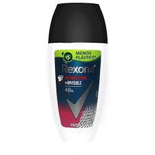 Desodorante Masculino Rexona Antibacterial + Invisible Roll-On 50ml