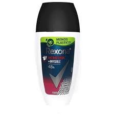 Desodorante Masculino Rexona Antibacterial + Invisible Roll-On 50ml