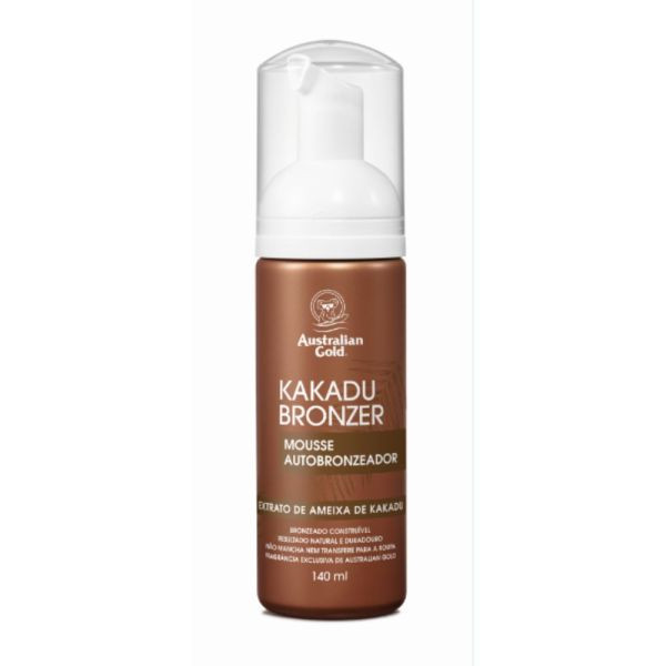 Mousse Autobronzeador Kakadu Bronzer Australian Gold 140ml