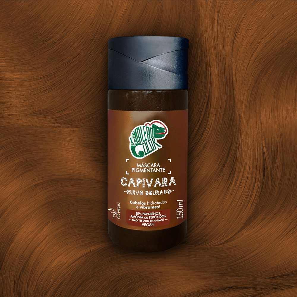 Máscara Capilar Pigmentante Kamaleão Color 100ml Capivara 