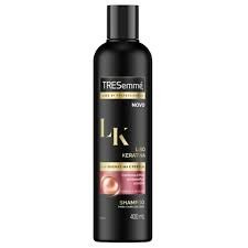 Shampoo Tresemmé liso keratina com 400ml