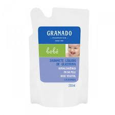 Refil Sabonete Líquido de Glicerina Granado Bebê Lavanda com 250ml