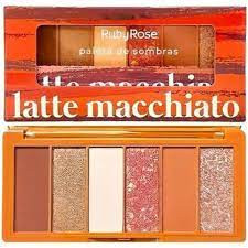 Paleta de Sombras Latte Macchiato - Ruby Rose