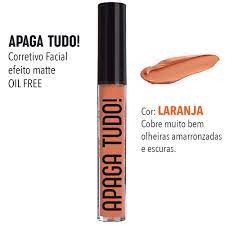 APAGA TUDO! CORRETIVO MATTE Koloss Makeup 07- LARANJA