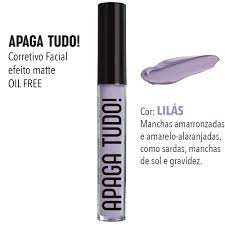 APAGA TUDO! CORRETIVO MATTE Koloss Makeup 08- LILAS