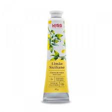 Creme para as Mãos Limão siciliano Kiss NY com 30g