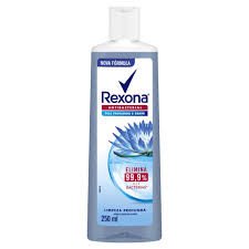 Sabonete Líquido Rexona Antibacterial Limpeza profunda 250ml