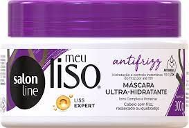 Máscara capilar Meu Liso Antifrizz Com 300Ml Salon Line