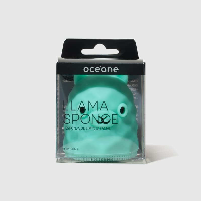 Llama Sponge - Esponja de Limpeza Facial Océane