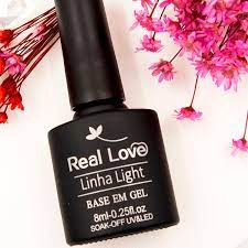 Base De Esmalte Em Gel Para Unhas Band-Aid Linha Light 8ml - Real Love