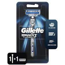 Aparelho de barbear Gillette Mach3 Turbo Barbeador com 1 unidade