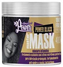 Máscara capilar Intensiva Power Black Master Mask 400g - Soul Power