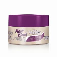 Máscara capilar Matizador Magic Blond 300ml - Shine Blue