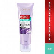 Gel de Limpeza Antioleosidade Loreal Paris Revitalift Hialurônico 80g