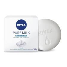 Sabonete em Barra Nivea Pure Milk Fresh 90g