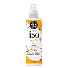 Spray Defrizante Protetor Térmico Salon Line Meu liso Muito + Liso 240ml