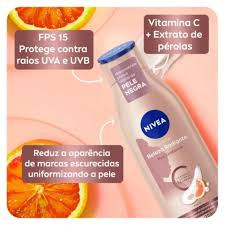 Hidratante Corporal Nivea Beleza Radiante Pele Uniforme 200ml