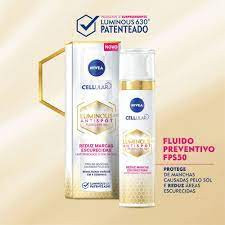 Creme Facial Clareador Nivea Cellular Luminous 630 FPS 50 Fluido com 40ml