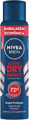 Desodorante Aerosol Nivea Active Dry Impact