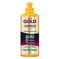 Creme para pentear Niely Gold compridos + fortes Rícino