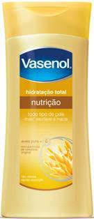 Loção Hidratante Corporal Vasenol Nutrição Hidratação Total com 200ml