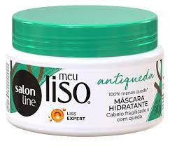 Máscara Capilar Hidratante Meu Liso Antiqueda Com 300g Salon Line