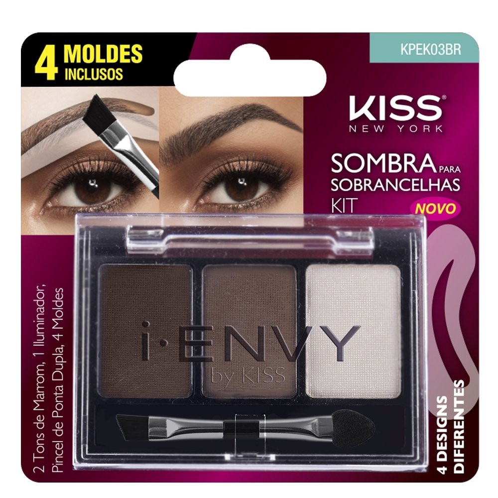 Kit Sombra Para Sobrancelhas Kiss New York