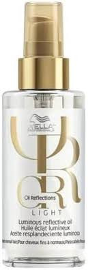 Óleo capilar profissional oil reflections light Wella- 100 ml