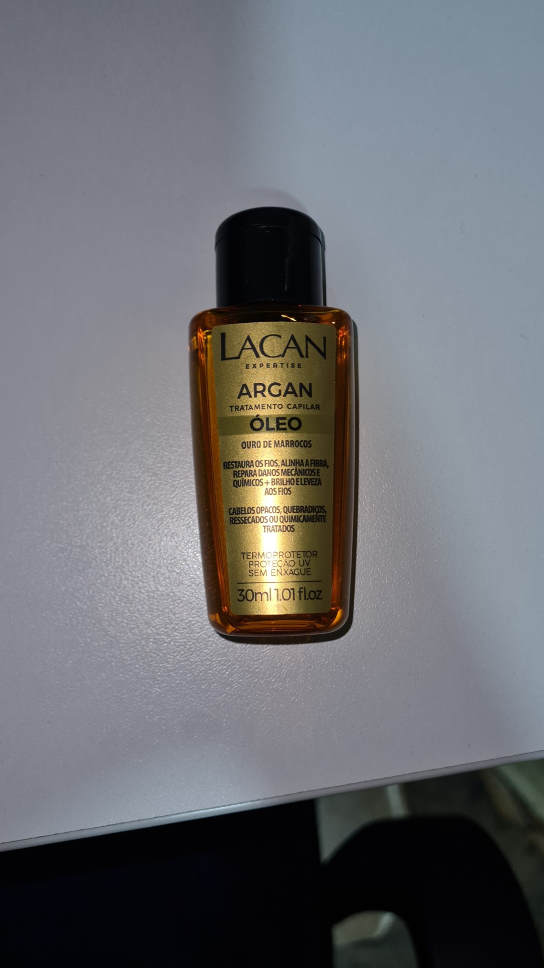 Óleo Capilar Argan Lacan-30ml