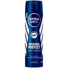 Desodorante antitranspirante aerosol Nivea men original protect 48h com 150ml 