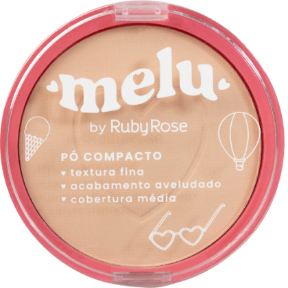 Pó Compacto Melu Ruby Rose - Cor C10