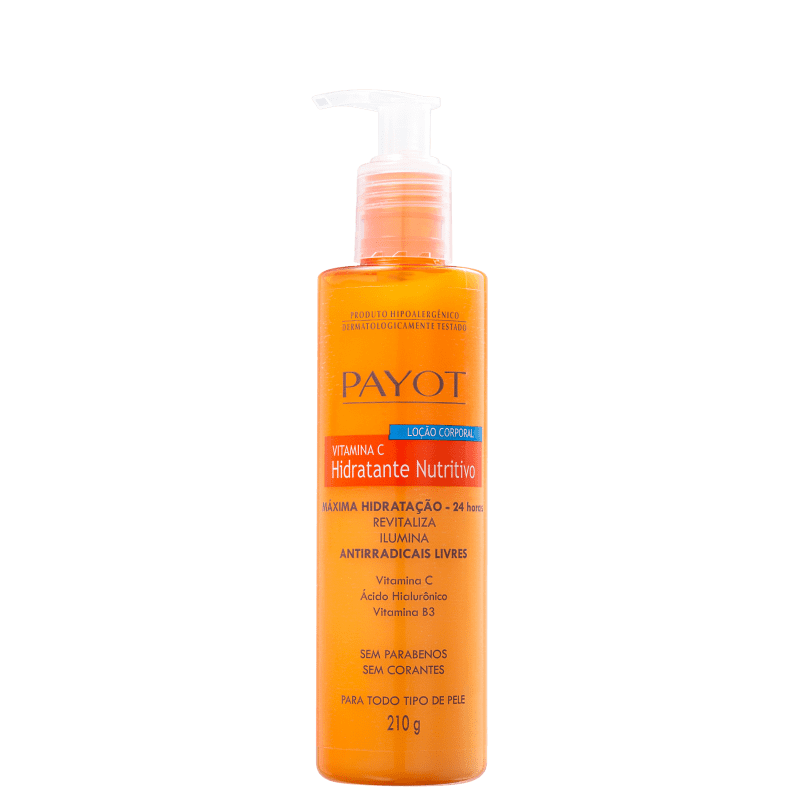 Loção Hidratante Vitamina C Payot 210g