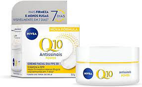 Nivea Q10 Power Anitssinais + Elasticidade FPS 30