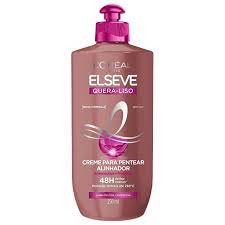 Creme para pentear Elseve Quera-Liso com 200ml Loreal