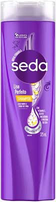 Shampoo liso perfeito com 325ml Seda