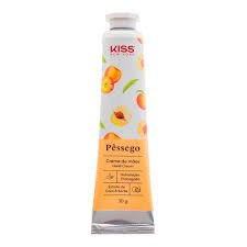 Creme para as Mãos Pêssego Kiss NY com 30g