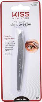 Pinça Ponta Diagonal Premium Slant Tweezer - Kiss New York