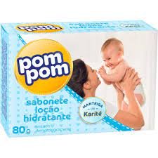 Sabonete em Barra Pom Pom Loção Hidratante com 70g