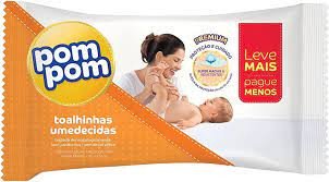 Lenço Umedecido Pom Pom 96Uni