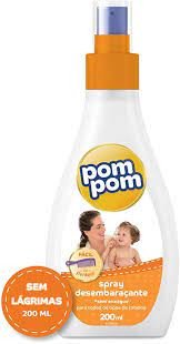 Desembaraçante Spray Pom Pom Frasco 200Ml Infantil