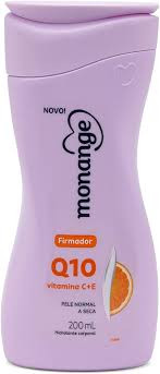 Hidratante Monange Firmador Q10 Vitamina C+E Pele Seca com 200ml