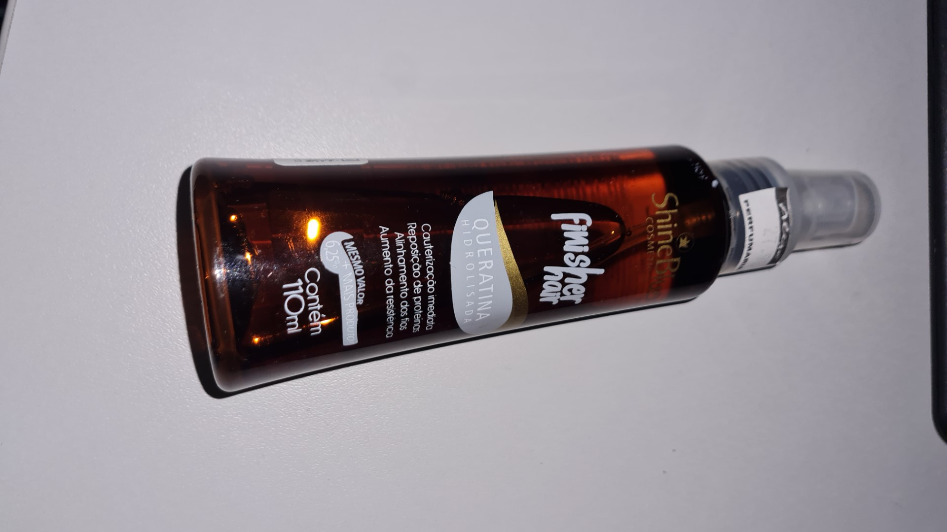 Queratina Hidrolisada Shine Blue Finisher Hair 110ml