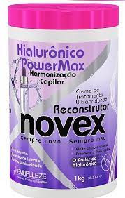 Creme de Tratamento Novex Hialurônico Powermax Harmonização Capilar 1Kg